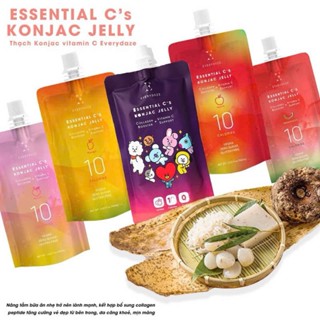 Thạch dinh dưỡng, giảm cân , đẹp da giữ gìn vóc dáng  Everydaze Essential C's Konjac Jelly