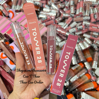  Son bóng dưỡng môi Tower 28 ShineOn Lip Jelly 