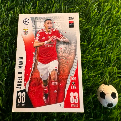 [ CHÍNH HÃNG ] - TOPPS MATCH ATTAX 2024 - ANGEL DI MARIA (BENFICA)