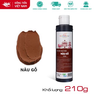 Màu Thực Phẩm Nâu Gỗ Unicorn Không Đắng 210gr A06