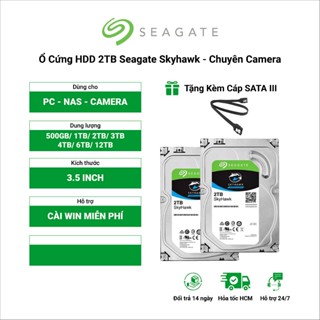 Ổ Cứng HDD PC 3.5" SEAGATE Skyhawk 2TB - Chuyên Camera phanphoisitoanquoc2020