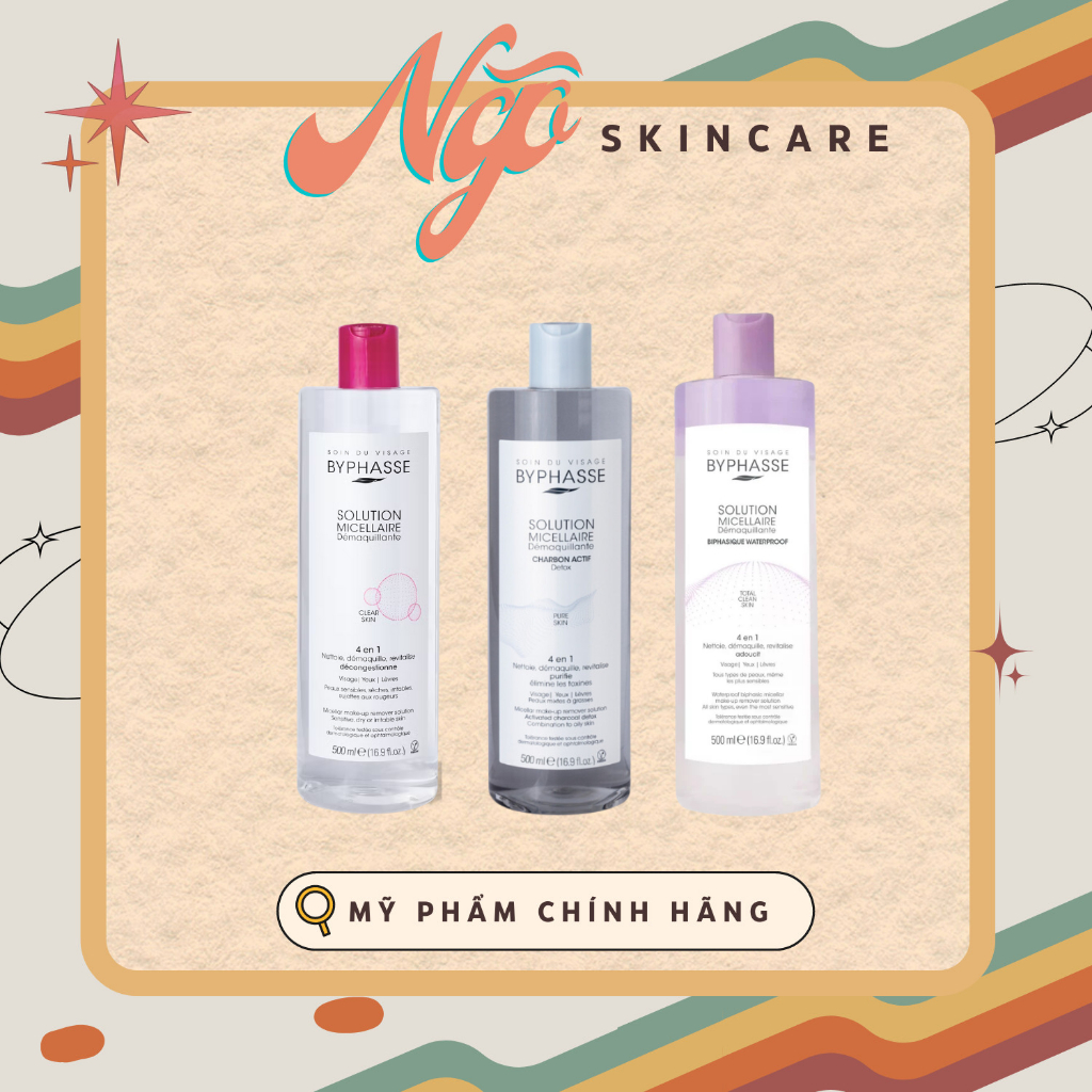 Nước Tẩy Trang Byphasse Pháp