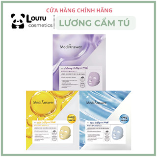 [AUTHENTIC-Loutu] Mask Mặt Nạ Thạch Collagen Medianswer 83% Pure Collagen Tươi Vita Collagen Mask