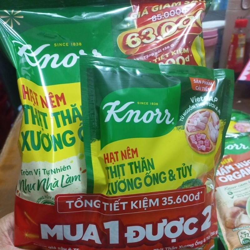Hạt nêm Knorr 900g