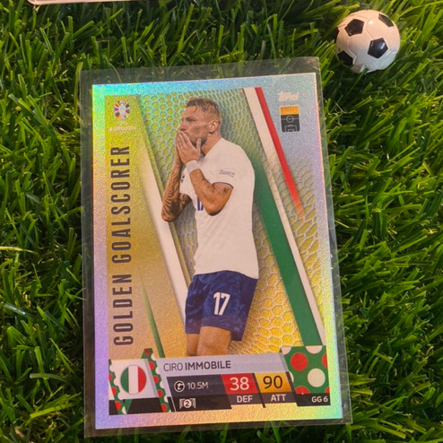 [ CHÍNH HÃNG ] - GOLDEN GOALSCORER - TOPPS MA EURO 2024 - CIRO IMMOBILE (ITALY)