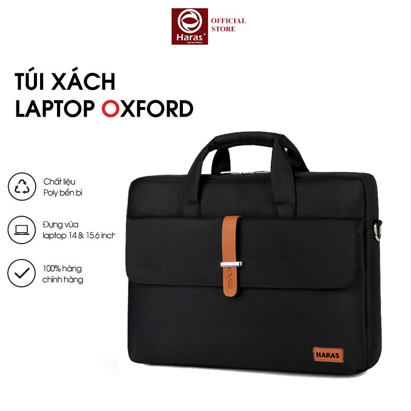 Túi Xách Unisex Cao Cấp Đựng Vừa Laptop 15.6 Inch HARAS TXX359