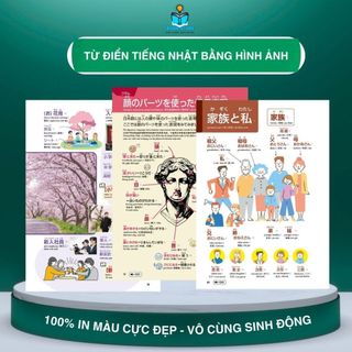 Sách tiếng Nhật - Nihongo Ejiten - Từ Điển Hình Ảnh Tiếng Nhật