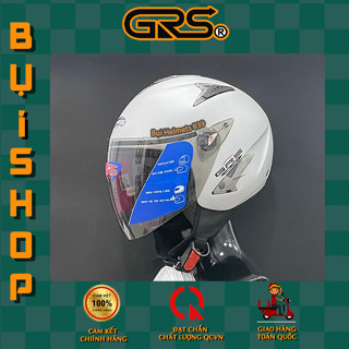 Mũ bảo hiểm 3/4 đầu GRS A29k mới 2022 có kính chắn gió - Nón sơn tĩnh điện a27k chính hãng 100% công nghệ Đài Loan