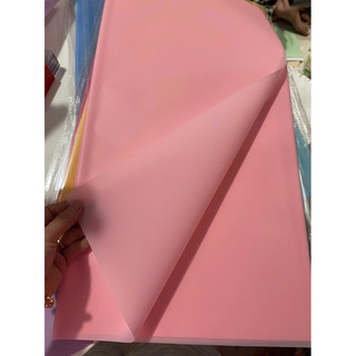 GIẤY BÓNG MỜ TRƠN DÙNG ĐẺ BÓ HOA