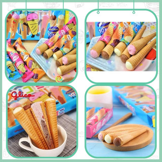 Bánh que kem Ốc quế Glico cho bé trên 1 tuổi