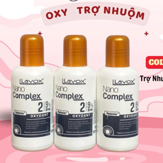 Oxy Trợ Nhuộm Siêu Dưỡng Lavox Nano Complex 100ml, Oxy Nhuộm Tóc Sử Dụng Tại Nhà