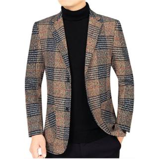 Áo khoác dạ lông cừu nam AK450