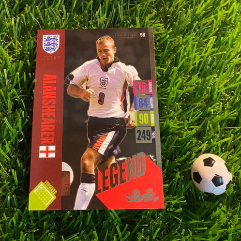 [ CHÍNH HÃNG ] - LEGEND - PANINI ENGLAND TOURNAMENT EDITION 2024 - ALAN SHEARER (ENGLAND)