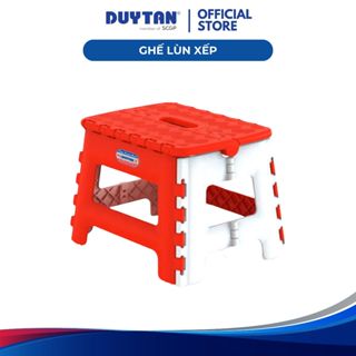 Ghế lùn xếp DUY TÂN nhựa PP, ghế nhựa ngồi thấp, có thể gấp gọn