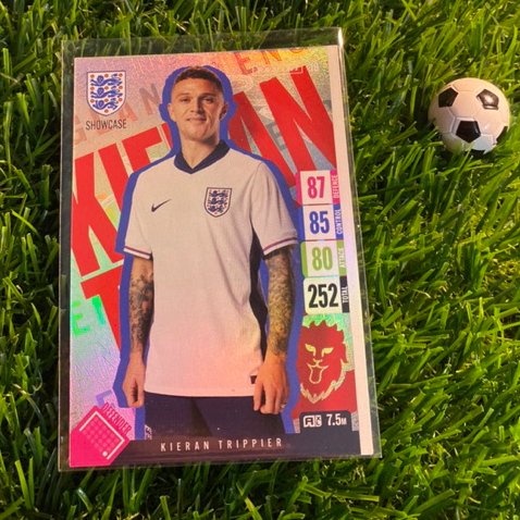 [ CHÍNH HÃNG ] - SHOWCASE - PANINI ENGLAND TOURNAMENT EDITION 2024 - KIERAN TRIPPIER (ENGLAND)