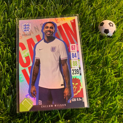 [ CHÍNH HÃNG ] - SHOWCASE - PANINI ENGLAND TOURNAMENT EDITION 2024 - CALLUM WILSON (ENGLAND)