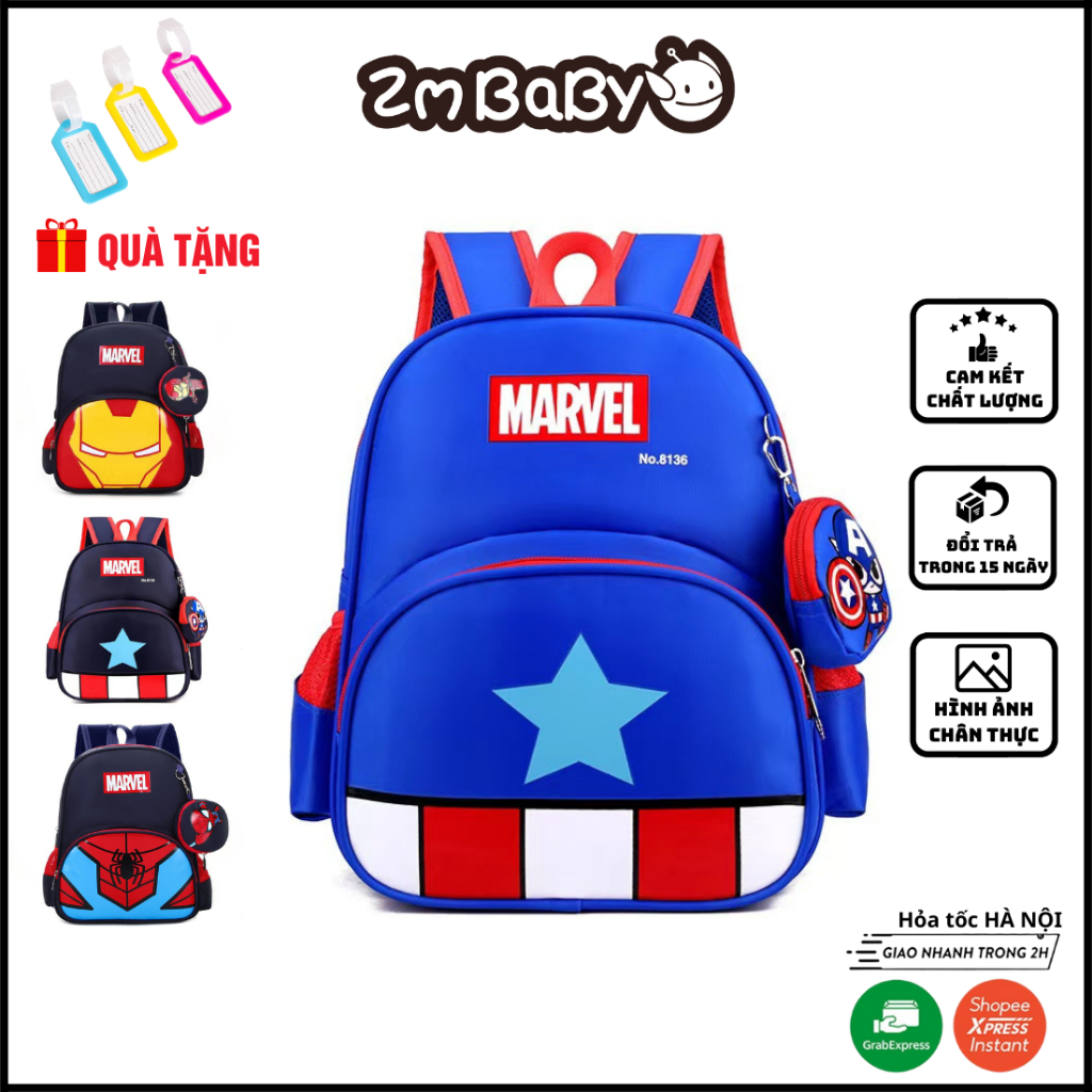 Balo cho bé mẫu giáo mầm non ZMBABY BLSAH-NO8336