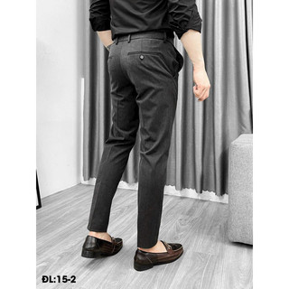 Quần âu nam cạp chun ghi sáng