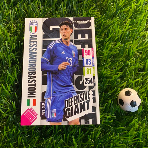 [ CHÍNH HÃNG ] - DEFENSIVE GIANT - PANINI ENGLAND TOURNAMENT EDITION 2024 - ALESSANDRO BASTONI (ITAL