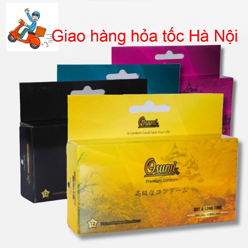 Hai hộp 24c bao an toàn CS hiệu Osumi của Nhật- giao kín