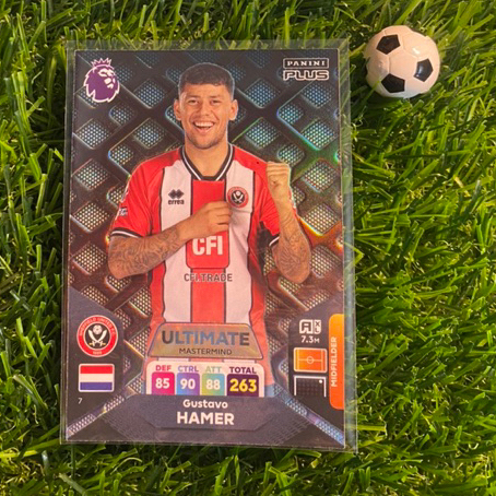 [ CHÍNH HÃNG ] - ULTIMATE - PANINI ADRENALYN XL EPL 2024 PLUS - GUSTAVO HAMER (SHEFFIELD UNITED)