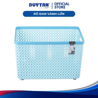 Rổ Đan Vành Lớn DUY TÂN nhựa PP, đựng đồ đa năng, tiện dụng