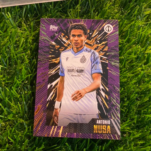 [ CHÍNH HÃNG ] - TOPPS GOLD 2024 - ANTONIO NUSA (CLUB BRUGGE)
