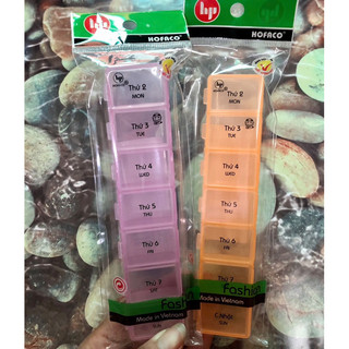 Hộp chia thuốc 7 ngăn ( 7 ngày )
