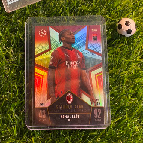 [ CHÍNH HÃNG ] - LIMITED EDITION - STADIUM STAR - TOPPS MATCH ATTAX 2023/2024 - RAFAEL LEAO (AC MILA