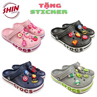 Dép Cross Baya Cho Bé Sục Bít Đầu Thời Trang, Dép Crocs Baya Đáng Yêu Sục Bánh Mì Thoáng Mát Êm Ái [ BAYA BÉ ]