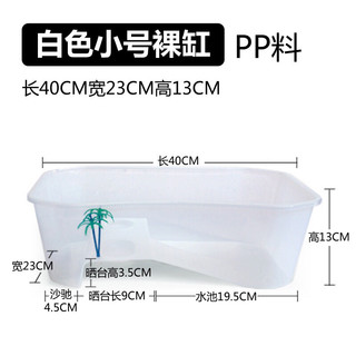 Bể nhựa nuôi rùa