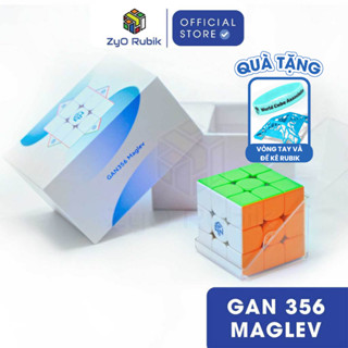 Rubik 3x3 Gan 356 Maglev/ Maglev UV 2023 Cao Cấp Có Nam Châm- Rubic Gan 356 Maglev Stickerless- Zyo Rubik
