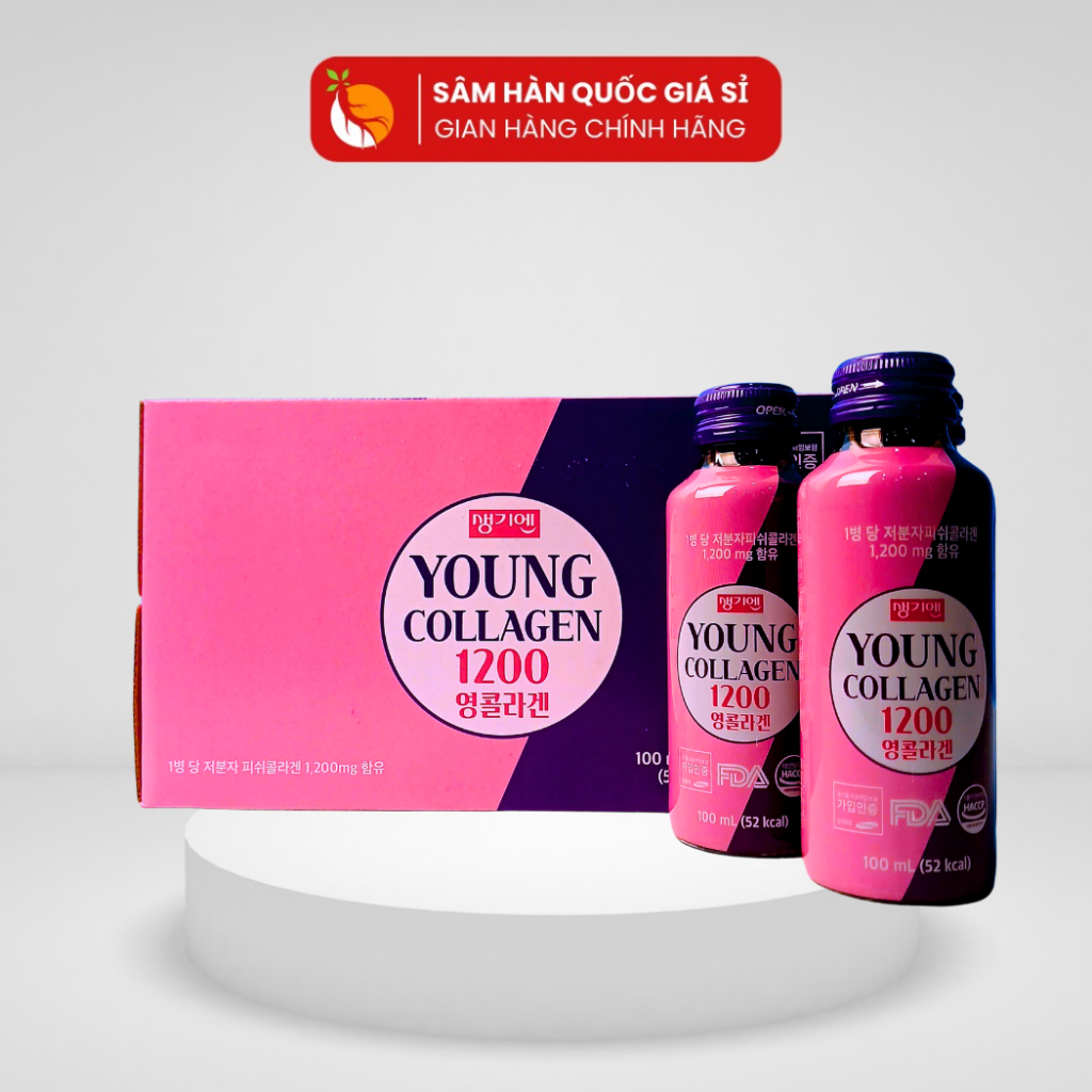 Nước Collagen Young 1200mg Hàn Quốc ( 100ml x 10 chai)