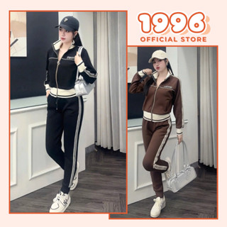  Bộ đồ dài tay nữ Set nỉ thu đông thêu chữ Min phong cách trẻ trung M62 