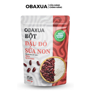 Bột Đậu Đỏ Sữa Non OBAXUA Nguyên chất Giúp Dưỡng Trắng, Cấp Ẩm & Làm Sạch Da 250gr, 500gr