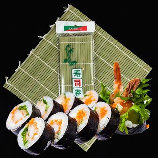 Mành tre cuộn cơm kimbap 27*27cm