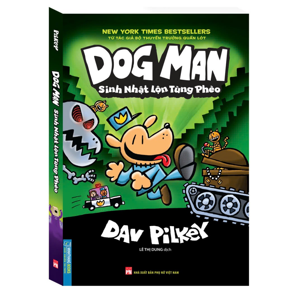 Sách - Dog Man Sinh nhật lộn tùng phèo (T2)