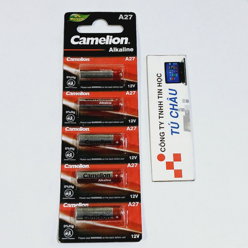 Pin 12V A27 (A27-BP5) /  Camelion Alkaline (Loại Tốt)