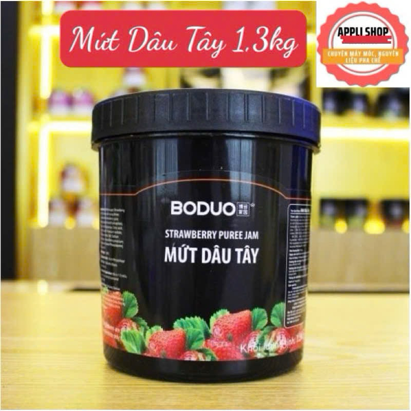 MỨT DÂU TÂY BODUO 1,3kg