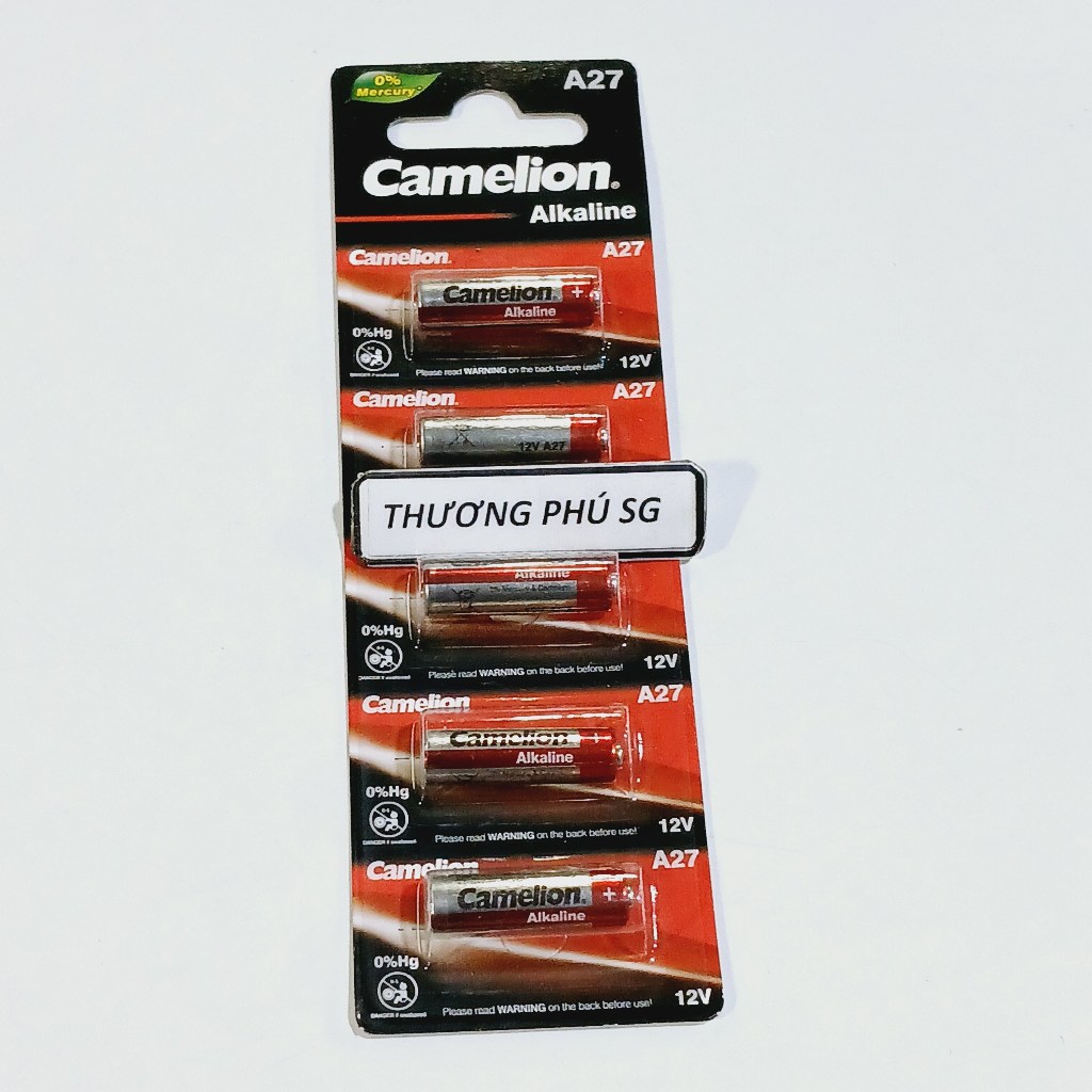 Pin Camelion Alkaline A27 - 12V (A27-BP5) / Pin Camelion Loại Tốt