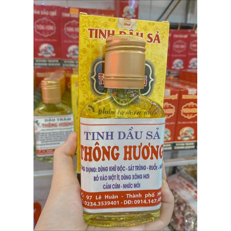 tinh dầu sả thông hương