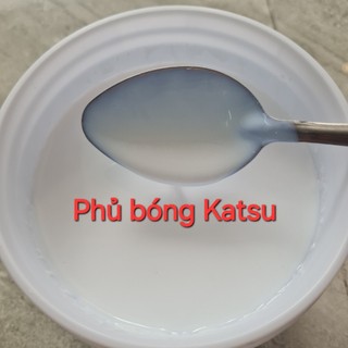  HỘP 1KG SƠN PHỦ BÓNG CLEAR KATSU HỆ NƯỚC NGOẠI THẤT KHÔNG LO MẪN ĐỤC KHI  