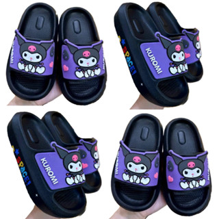 DÉP LÊ HÌNH KUROMI 890 CHẤT CAO SU XỐP SIÊU NHẸ CHO BÉ ( MẸ ĐO CHÂN BÉ Ạ)