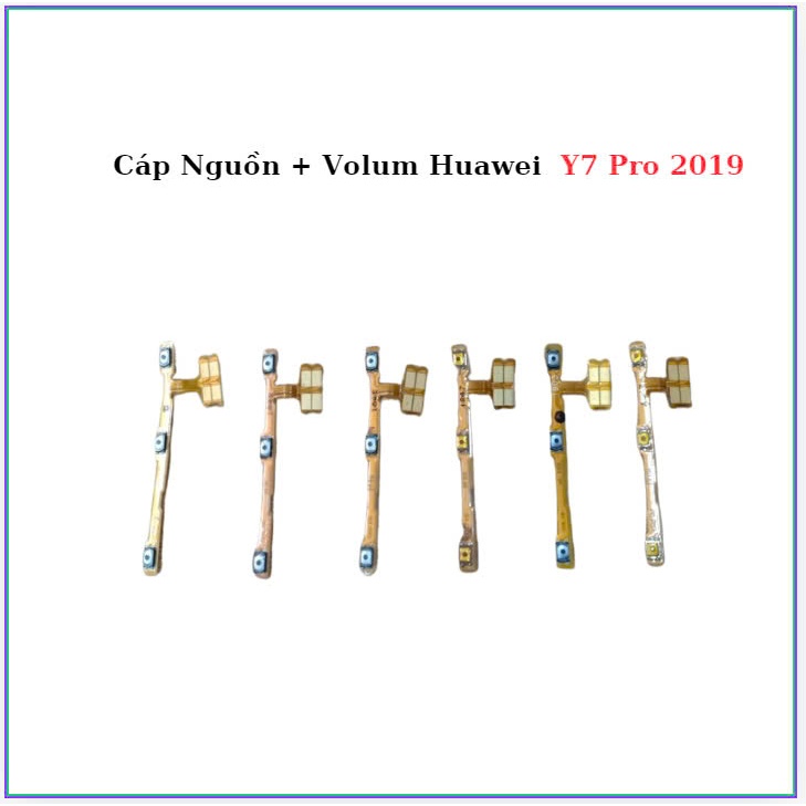 Cáp Nguon + Volum Huawei  Y7 Pro 2019