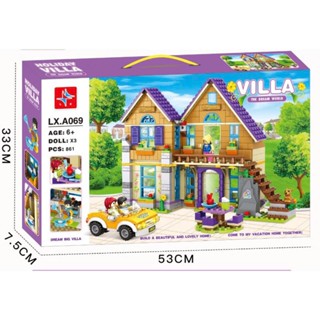 Đồ chơi lắp ráp ngôi nhà biệt thự của Mia 37112 - 3020 A069