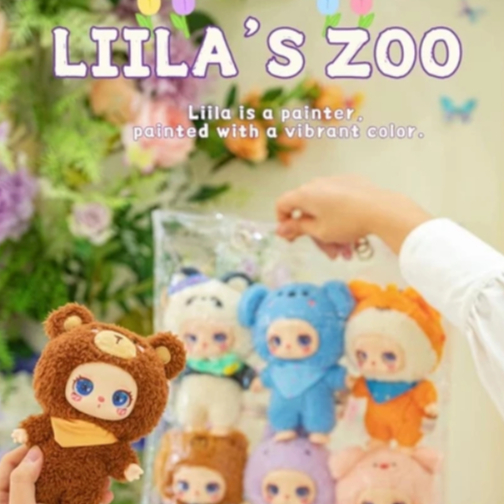 [SẴN] HỘP MÙ ĐÃ BỐC MÓC KHÓA GẤU BÔNG LIILA'S ZOO V2