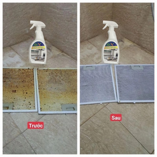 [ Giảm 60%] Tẩy dầu mỡ, tẩy nồi, nhà bếp, hút mùi, bếp gas, bếp từ, đáy xoong, đáy chảo Dr.V 500ml không mùi