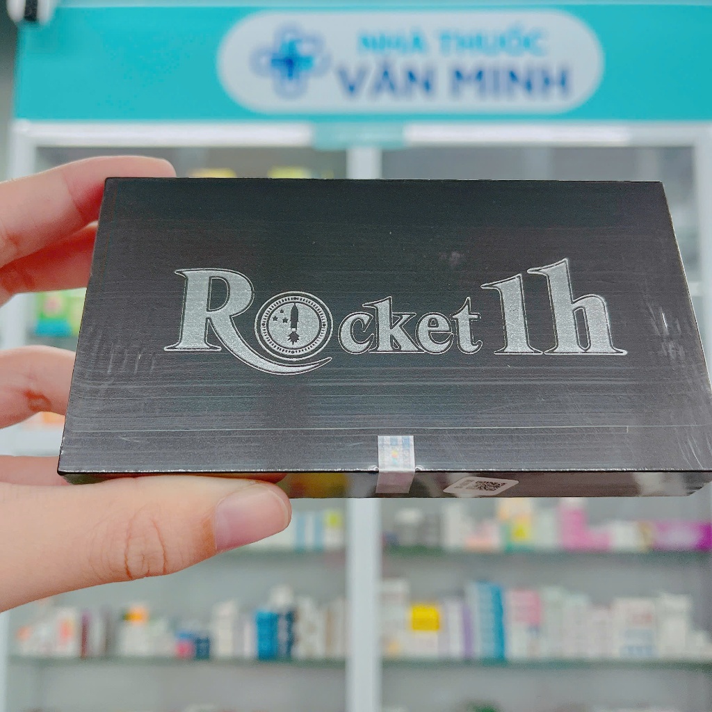 Rocket 1h Chính Hãng - Bổ Thận Dương, Tăng Cường Sinh Lực Phái Mạnh (Hộp 6 viên)