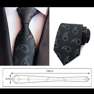 Cà Vạt Nam Họa Tiết Bandana, Cavat Nam Họa Tiết Paisley Bản 8cm