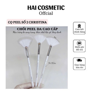 Bát Peel Da Cao Cấp  Cọ Peel christina số 0 ,2 và cọ chổi đắp mặt nạ mask số 24, Chổi Cọ Tạo Bọt Rửa Mặt
